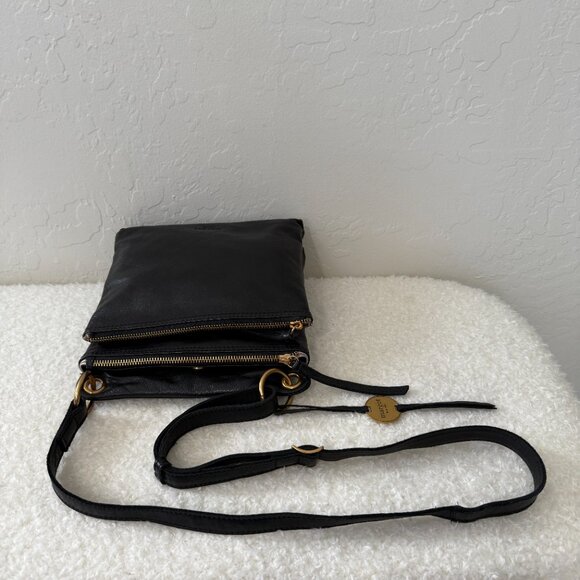 Margot New York Leather Crossbody "Allie" BLACK - Picture 2 of 15